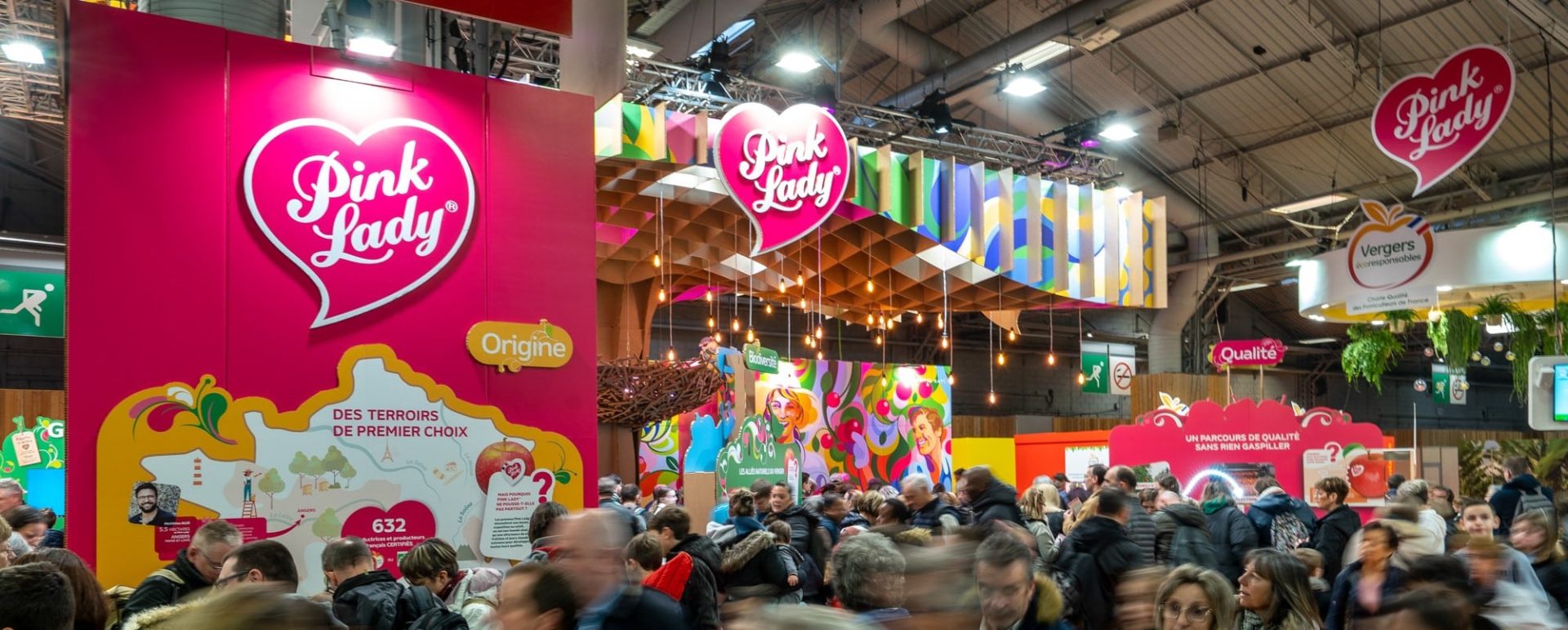 Stand Pink Lady® au Salon International de l'Agriculture